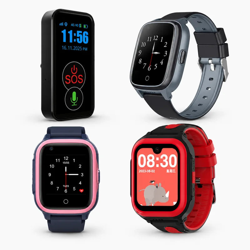 Lil Tracker GPS trackers including kids GPS watches, senior safety watch, and GPS tracking pendant