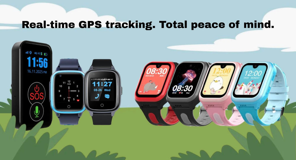 Lil Tracker 4G GPS Smartwatches & Pendants for Kids and Seniors