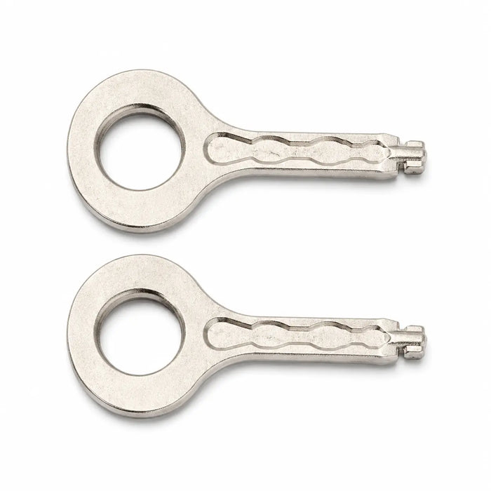 Two large replacement keys for Lil Tracker lockable watch bands