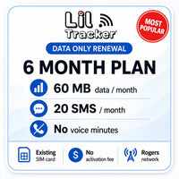 Forfait SIM Lil Tracker : Données uniquement