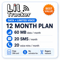 Lil Tracker SIM Plan: Data + Limited Voice