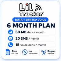 Lil Tracker SIM Plan: Data + Limited Voice