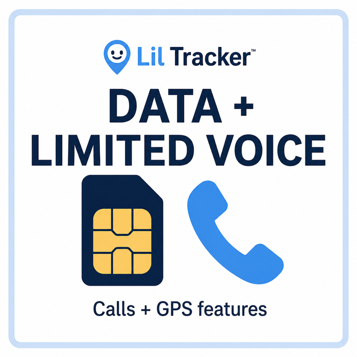 Lil Tracker SIM Plan: Data + Limited Voice