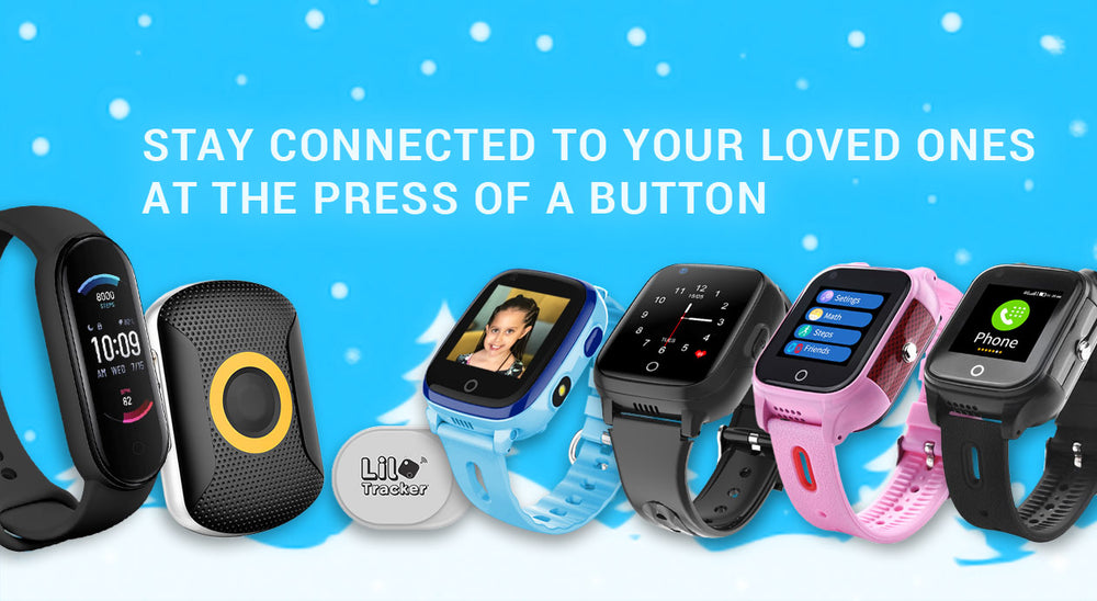 Kids GPS trackers, Senior GPS tracker and emergency pendants, fitness trackers and Bluetooth trackers