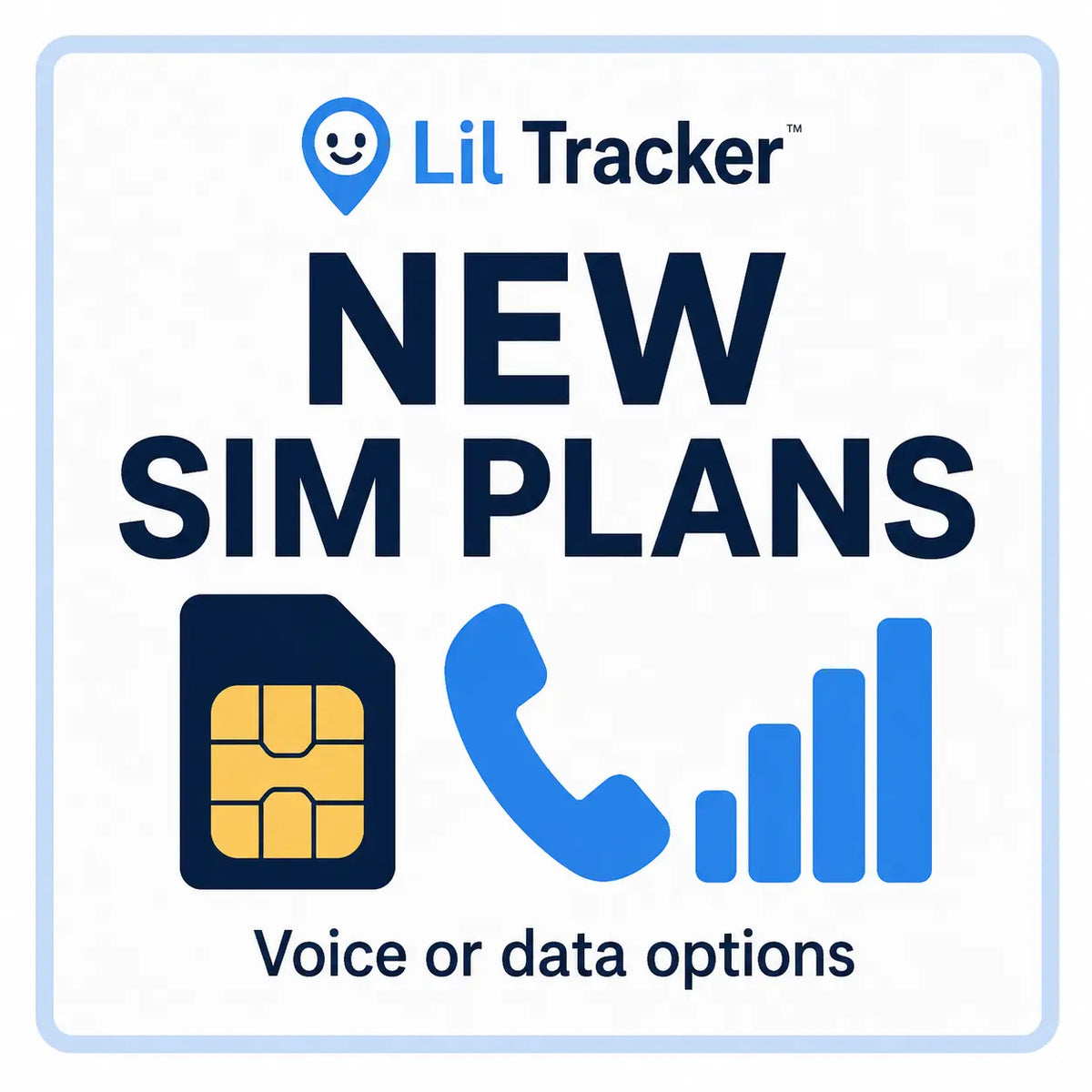 Forfait SIM Lil Tracker : Données + Voix limitée