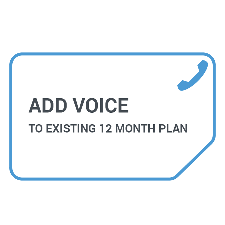 Add Voice to Existing Data Plans