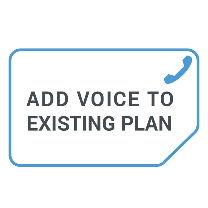 Add Voice to Existing Data Plans